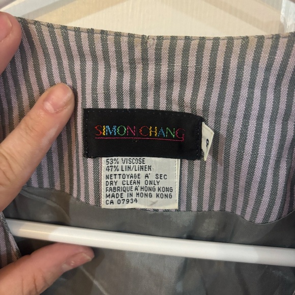 vintage pink and grey oversized 80s blazer * accepting offers - Picture 4 of 7